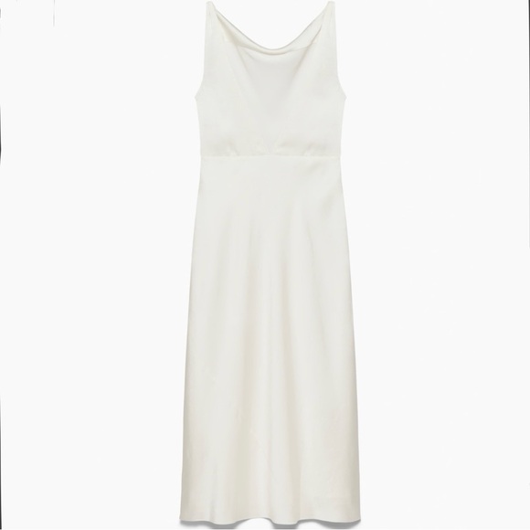 Wilfred New Goddess Satin Dress - Picture 5 of 8